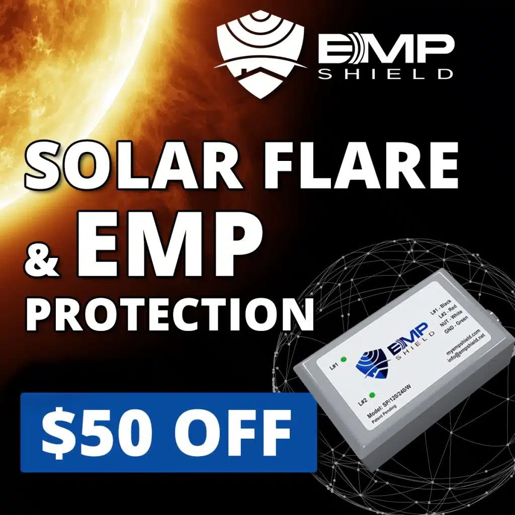 EMP Shield — Solar Flare & EMP Protection, $50 Off