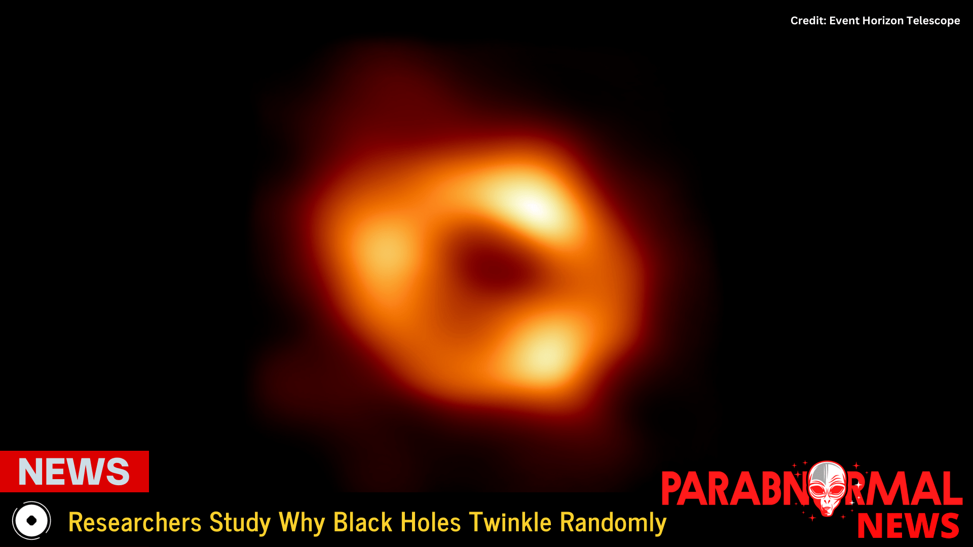 Researchers Study Why Black Holes Twinkle Randomly