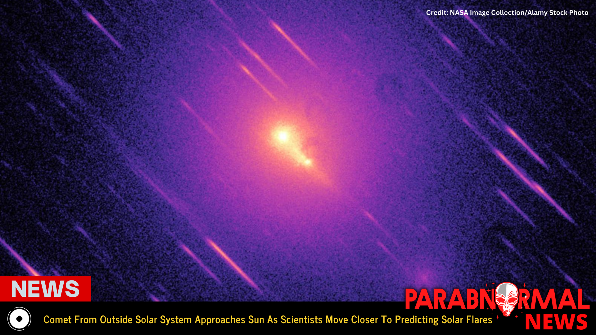 Comet from outside solar system approaches Sun as scientists move closer to predicting solar flares