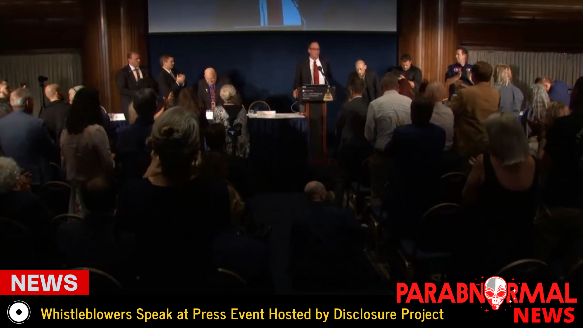 Whistleblowers Speak at Press Event Hosted by Disclosure Project