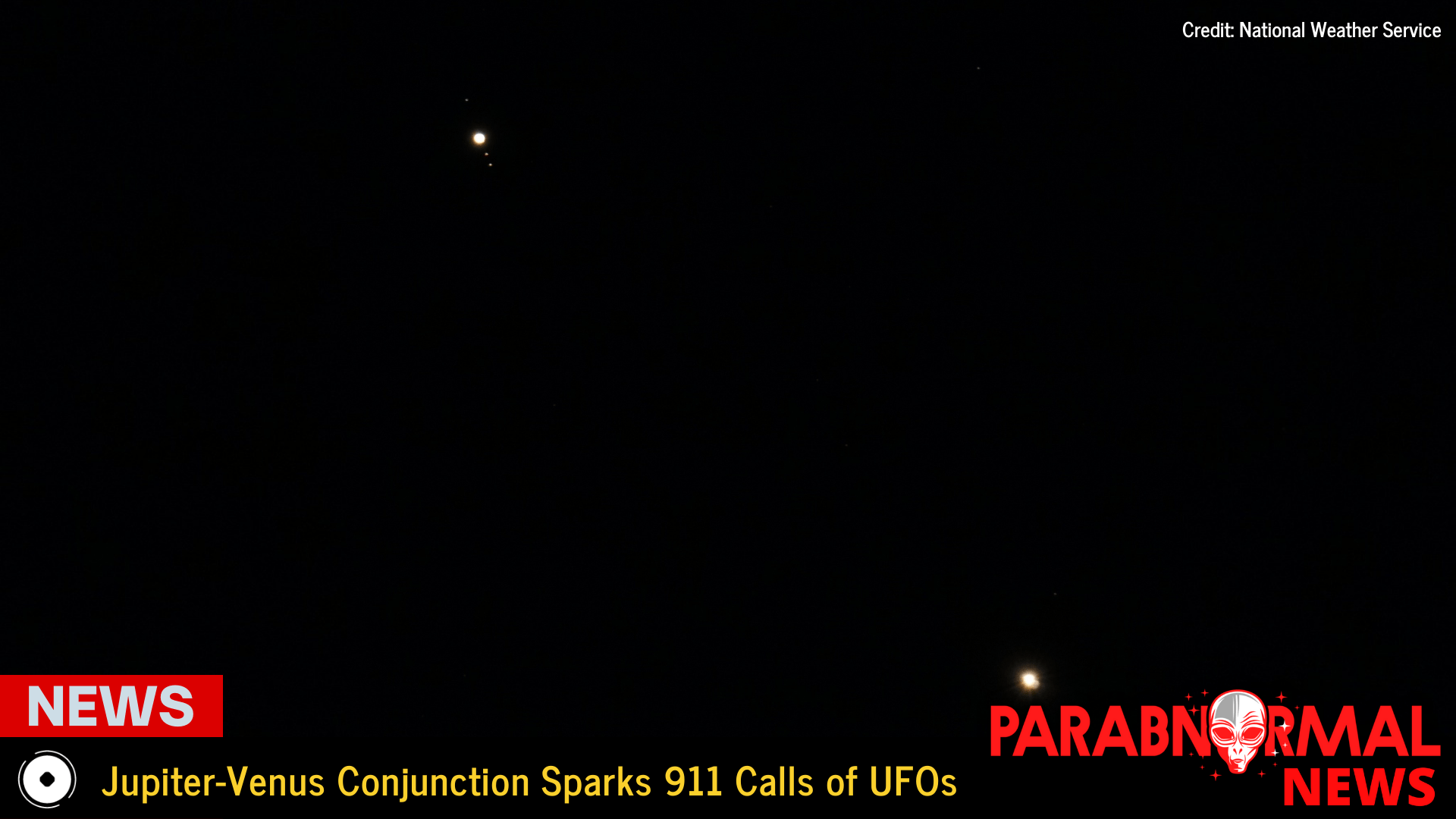 Jupiter-Venus Conjunction Sparks 911 Calls of UFOs