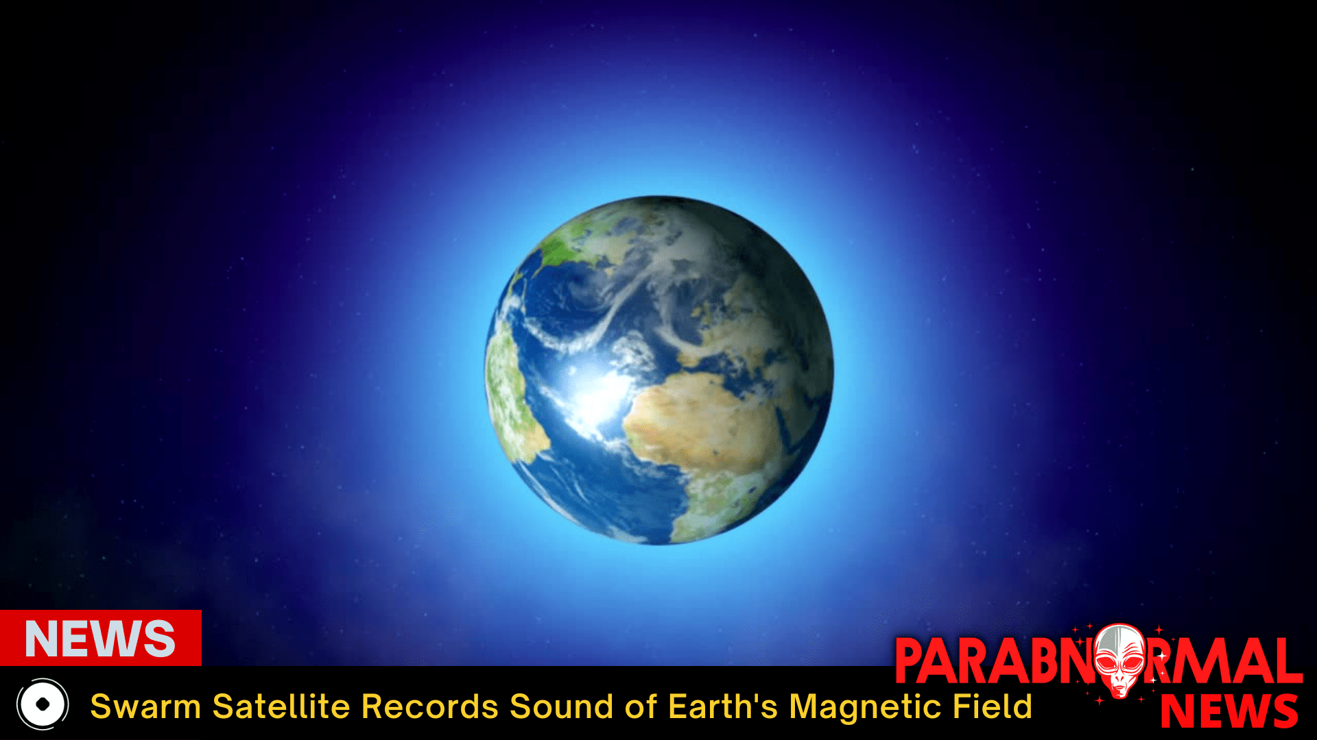 Swarm Satellite Records Sound of Earth's Magnetic Field