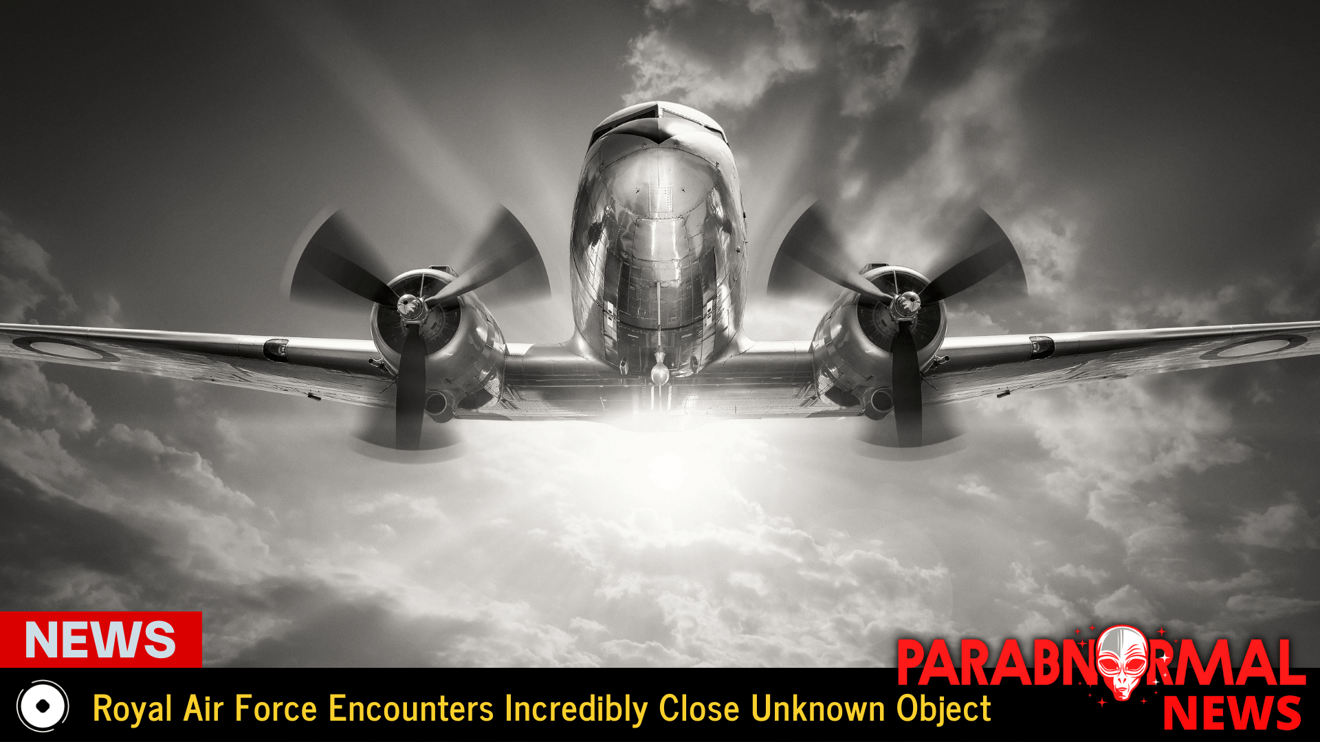 Royal Air Force Encounters Incredibly Close Unknown Object