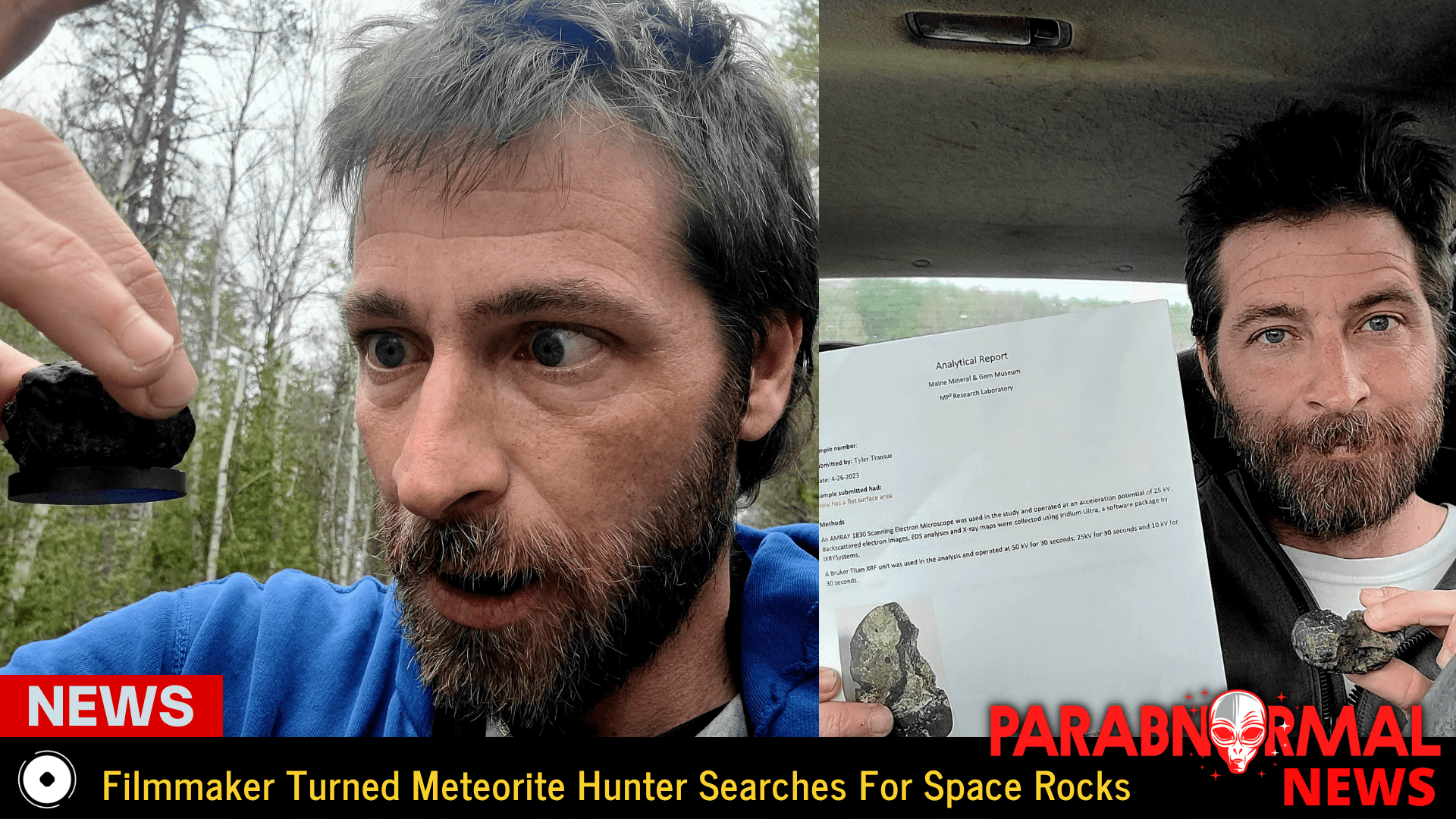 Filmmaker Turned Meteorite Hunter Searches For Space Rocks