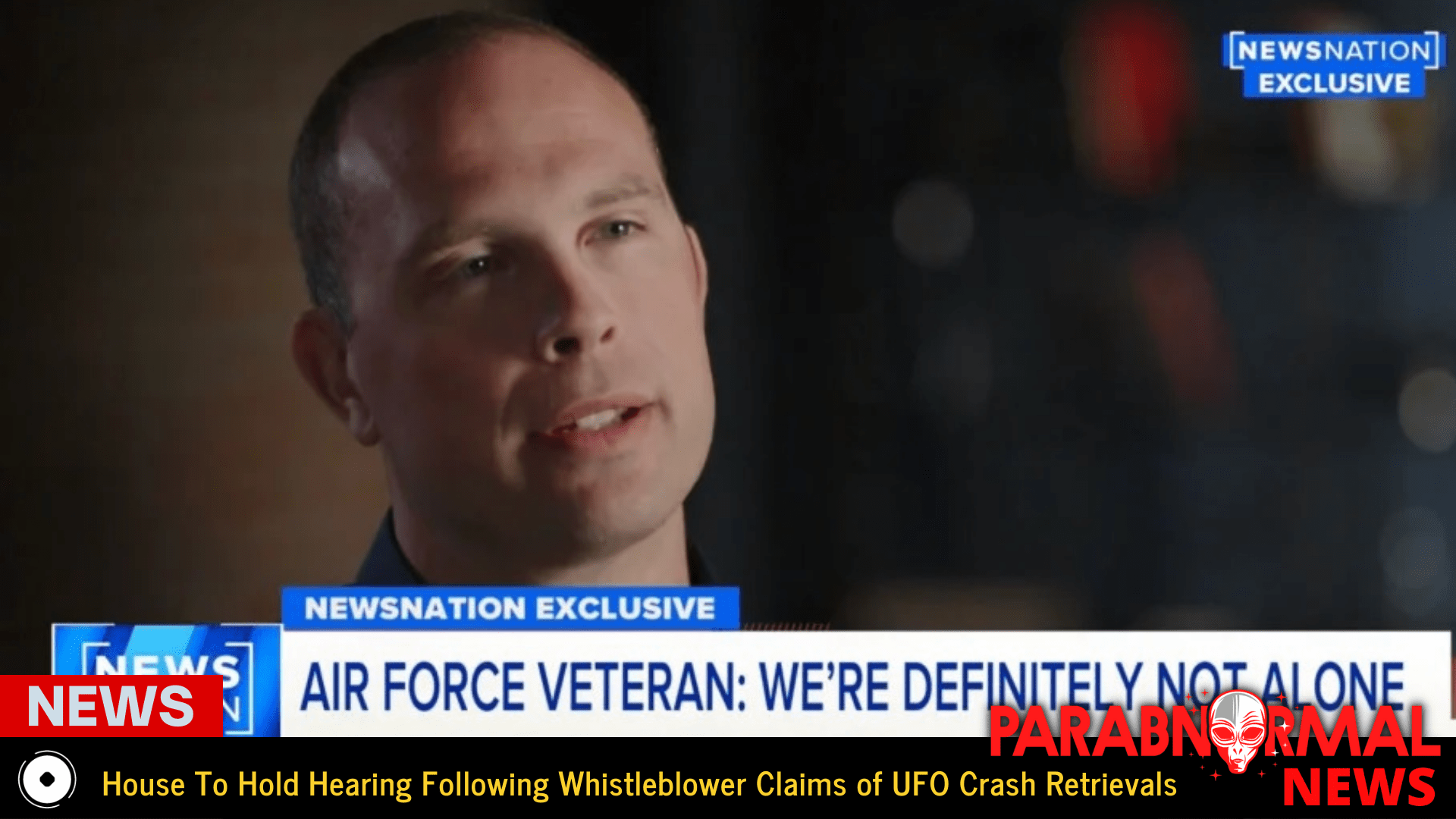House To Hold Hearing Following Whistleblower Claims of UFO Crash Retrievals