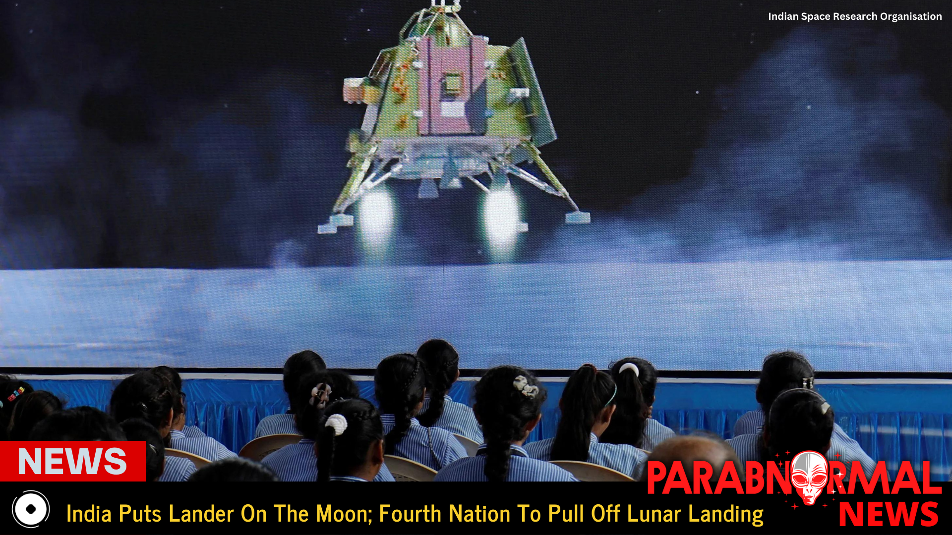India Puts Lander On The Moon; Fourth Nation To Pull Off Lunar Landing