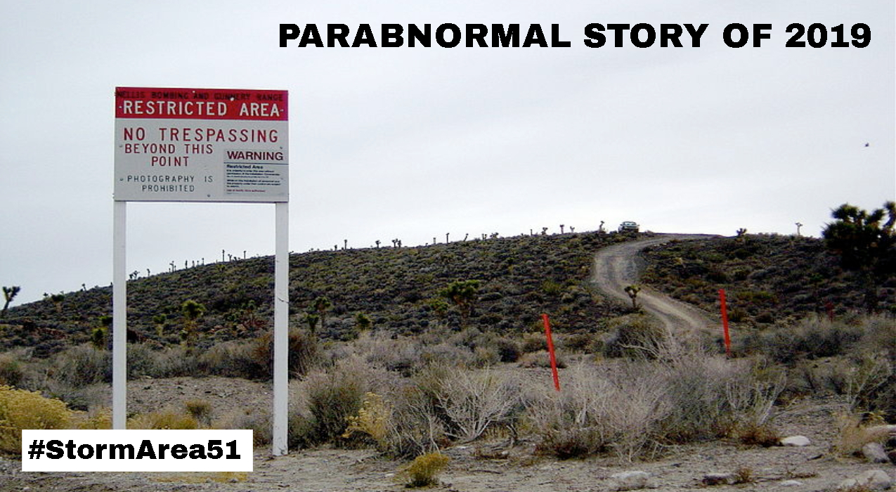 Thumbnail for ‘Storm Area 51’ Voted Parabnormal Story of 2019