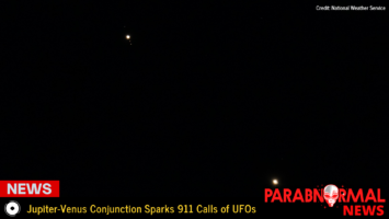 Thumbnail for Jupiter-Venus Conjunction Sparks 911 Calls of UFOs